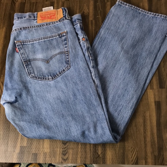 Levi's Jeans Mens Levis 5 Originalfit Jeans Sz 3630 Copper Rivets